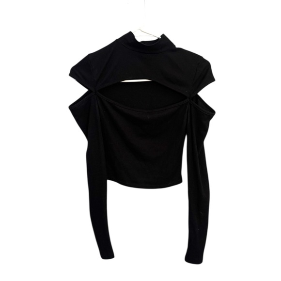 Windsor Tops - Windsor Elegant Black Knit Top